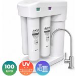 AKV RO TYTAN-100+UV+P White kompaktní filtr reverzní osmózy 100 GPD – Hledejceny.cz