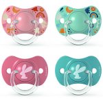 Suavinex silikon fyziologický Forest pudrová 2 ks – Zboží Dáma