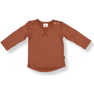 Little Flock of Horrors Dětské merino triko Clay – Zboží Dáma