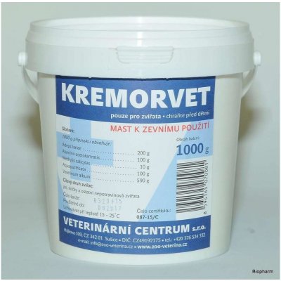 Kremorvet ung 1kg – Hledejceny.cz