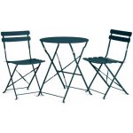 VANAGE Balkonová sada Bistro, 3-dílná sada, modrá – Hledejceny.cz