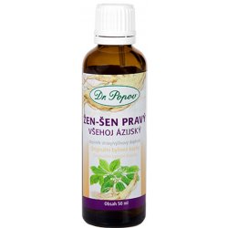 Dr.Popov Kapky bylinné Žen-šen pravý 50 ml