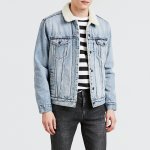 Levis Riflové TYPE 3 SHERPA TRUCKER modrá – Sleviste.cz