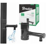 Bradas Lapač Sběrač dešťové vody s ventilem 100 mm černý – HobbyKompas.cz