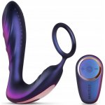 Hueman Hole Anal Vibrator With Cockring – Zboží Dáma