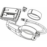 Sada s držákem displeje Bosch KIOX SMART s 1 ramenem Black Černá 31,8 mm – Sleviste.cz