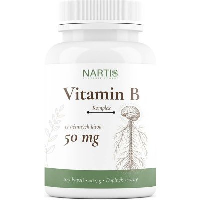 Nartis B-komplex 50 mg 100 kapslí – Hledejceny.cz
