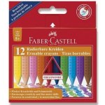 Faber Castell Voskové pastelky Grip Wax 12 ks – Zboží Dáma