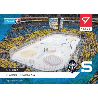 SportZoo Hokejové live karty Tipsport ELH 2021-22 L-116 Kladno Sparta – Zboží Mobilmania