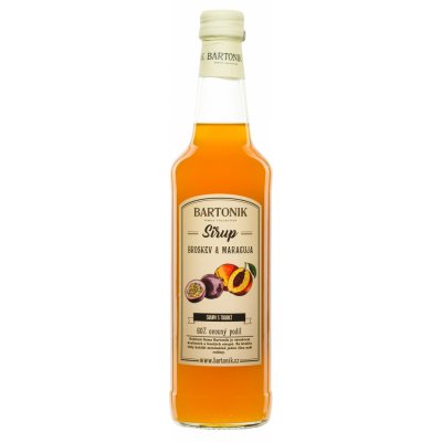 Bartonik Sirup broskev & maracuja 0,5 l