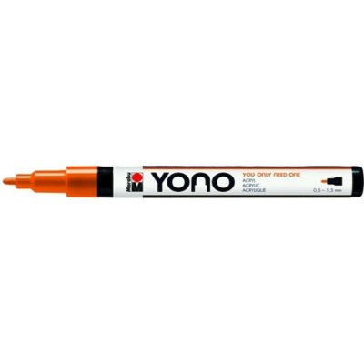 Marabu Yono Akrylový popisovač 013 Oranžová 0,5-1,5 mm – Hledejceny.cz