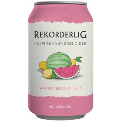 Rekorderlig Citrus Watermelon Cider 24 x 0,33 l (karton) – Hledejceny.cz