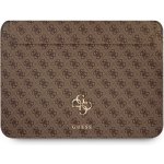 Guess 4G Metal Logo Sleeve MacBook 13" Air hnědá GUCS13G4GFBR – Zboží Živě