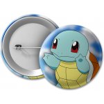 Pokémon placka Squirtle 50 mm – Zboží Mobilmania