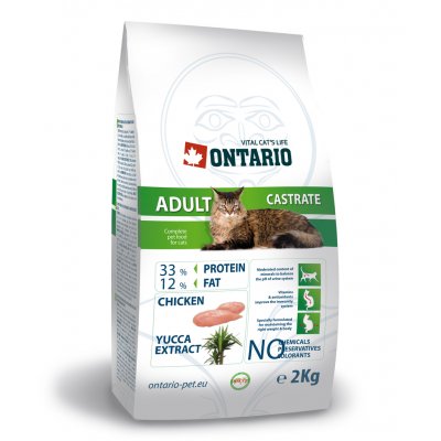 Ontario Adult Castrate 2 kg – Zboží Mobilmania