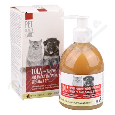 PET HEALTH CARE LOLA šamp. kočky/psy s dávk 250 ml – Hledejceny.cz