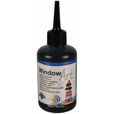 Barva na sklo Nerchau 80 ml kontura černá – Zboží Dáma