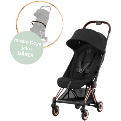 Cybex Coya Rose Gold Sepia Black 2023 – Hledejceny.cz