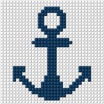 Ariadna Sestava pro vyšívání křížkovým stehem Malwina 8x8cm 0106 – Zboží Dáma