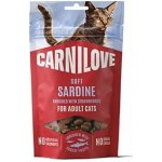 CARNILOVE Cat SOFT Snack Sardine enriched with Strawberry 50 g – Hledejceny.cz