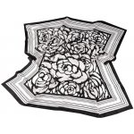 saténový šátek 3 pudrová – Zboží Dáma