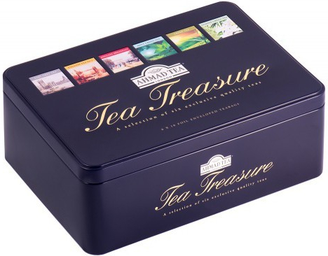 Ahmad Tea Treasure plech 6 x 10 x 2 g od 279 Kč - Heureka.cz