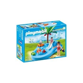 Playmobil 6673 Dětský bazén s klouzačkou
