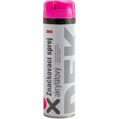 DEK značkovací sprej 500 ml růžový – Hledejceny.cz