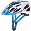 Cyklistická helma Uvex Flash bílá-Modrá 2021