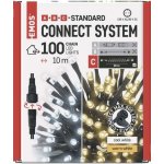 Emos D1AN01 Standard LED spojovací vánoční řetěz 10 m venkovní teplá studená bílá – Hledejceny.cz