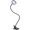 Žárovka Solight LED stmívatelná stolní lampička s klipem, 300lm, nastavitelná teplota světla, USB WO66-B