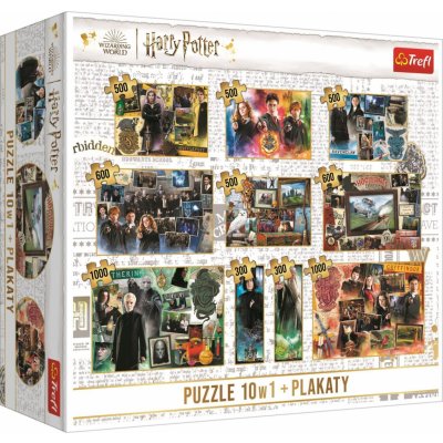 TREFL Harry Potter MEGA PACK 10v1 – Sleviste.cz