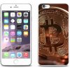 Pouzdro a kryt na mobilní telefon Apple Pouzdro mmCase Gelové iPhone 6/6S Plus - bitcoin