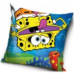 Carbotex Polštář Spongebob vzhůru nohama 40x40 – Zboží Dáma