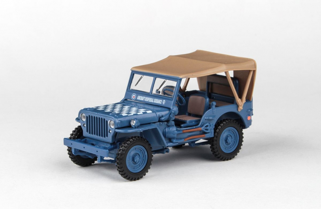 Abrex Cararama Ton Military Vehicle With Gun US Version 2 1:43 1:4