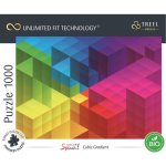 TREFL UFT Color Splash: Kostkový gradient 1000 dílků – Hledejceny.cz