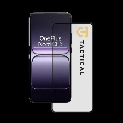 Tactical Glass Shield 5D sklo pro OnePlus Nord CE5 5G Black 8596311299605 – Zboží Živě