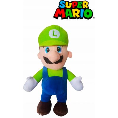 Super Mario Nintendo Jumbo LUIGI 50 cm – Zboží Mobilmania