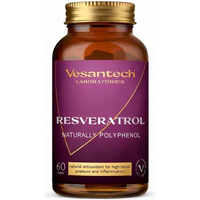 Vesantech Resveratrol 60 kapslí – Hledejceny.cz