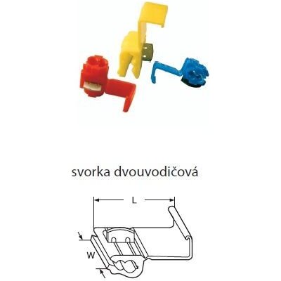 HADEX Rychlospojka paralelní modrá, kabely 1-2,6 mm2 – Sleviste.cz