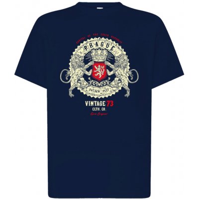 Triko Prague Vintage 73 navy – Zbozi.Blesk.cz