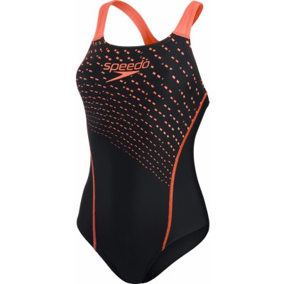 Speedo Medley Logo Mdlt AF 8-13474B441 jednodílné černá – Zboží Dáma