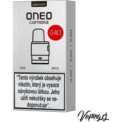 OXVA Oneo Pod Cartridge 0,4 Ohm 3 ks – Zboží Dáma