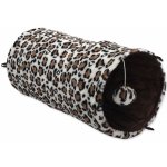 Magic Cat Tunel plyš šustící vzor leopard 50cm – Hledejceny.cz