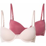 esmara podprsenka 2 kusy červená / světle růžová – Zboží Dáma
