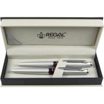 Regal kuličkové pero + roller Mercurius stříbrná 475553 – Zboží Živě