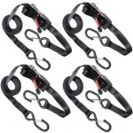Master Lock - Set 4 ks upínací popruhy s ráčnou a háčky Master Lock 3056EURDAT - 425 cm