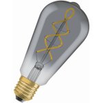 LED světelný zdroj, 4 W, 150 lm, teplá bílá, E27 VINTAGE 1906 LED CL EDISON FIL SMO – Sleviste.cz