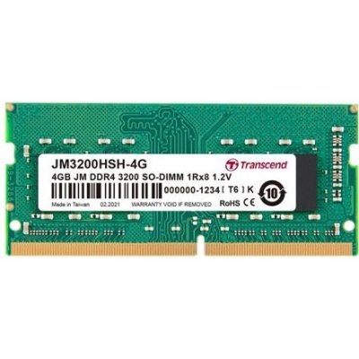 Transcend DDR4 4GB 3200MHz CL22 JM3200HSH-4G – Zboží Mobilmania