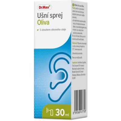 Dr.Max Ušní spray Oliva 30 ml – Sleviste.cz